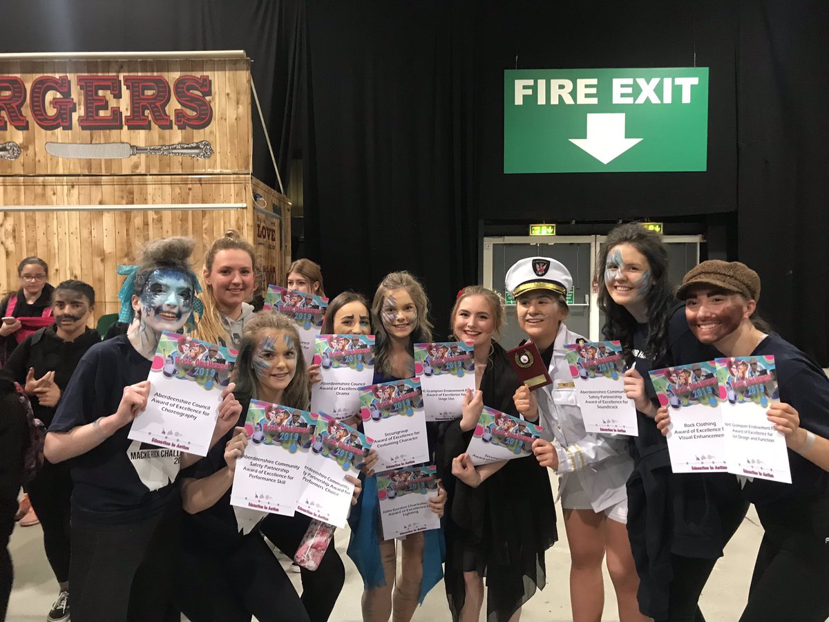 MackieRC's tweet photo. So so proud of everyone in Rock Challenge this year. What an amazing bunch of kids. 2nd place!!! Buzzing!! And a prize for set!!!! https://t.co/QTtuswJMAi