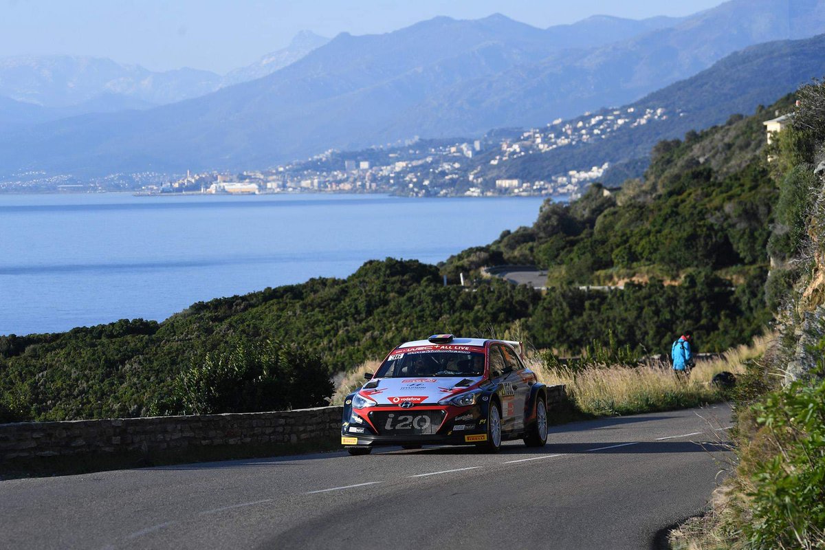 #TourDeCorse we improved our pace in the second part of the day, and we continued to learn the car, as we raced under rally 2 regulations. Let's see what Sunday will bring 🤙