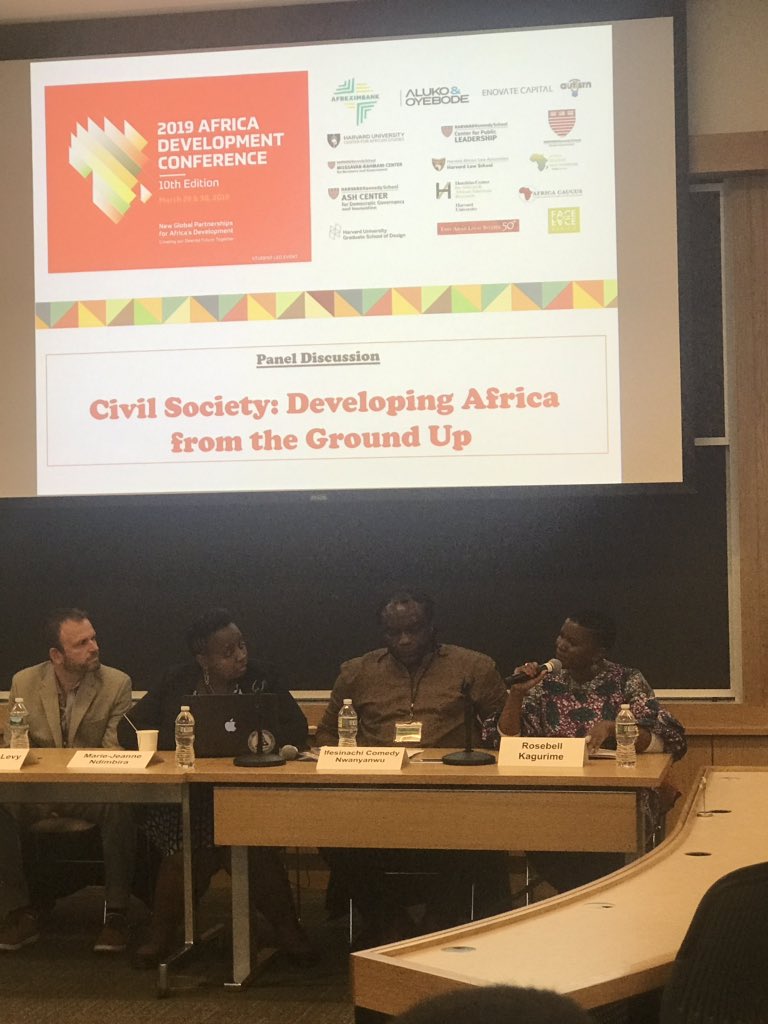 hillarytaylorvi's tweet photo. .@RosebellK young people have no room to change politics because the old people are stuck in the positions #africadevelopmentconference #JFKForumlive #ADC2019 https://t.co/Eecy0OKLvj