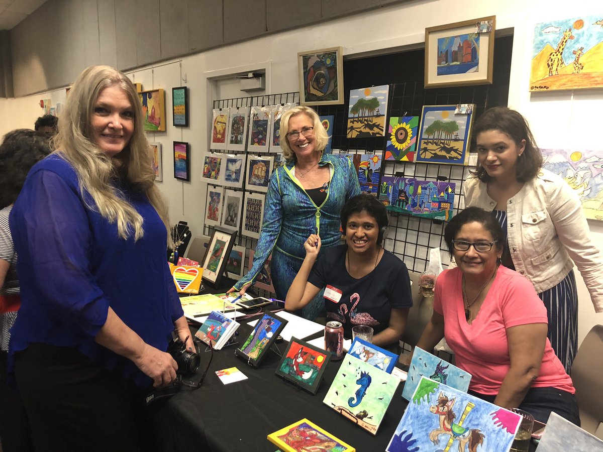 JPT_PASS's tweet photo. Gabriella’s art at AUTISM ART !!!So amazing congratulations!!!🧩❤️💕 https://t.co/WipIffLfB2