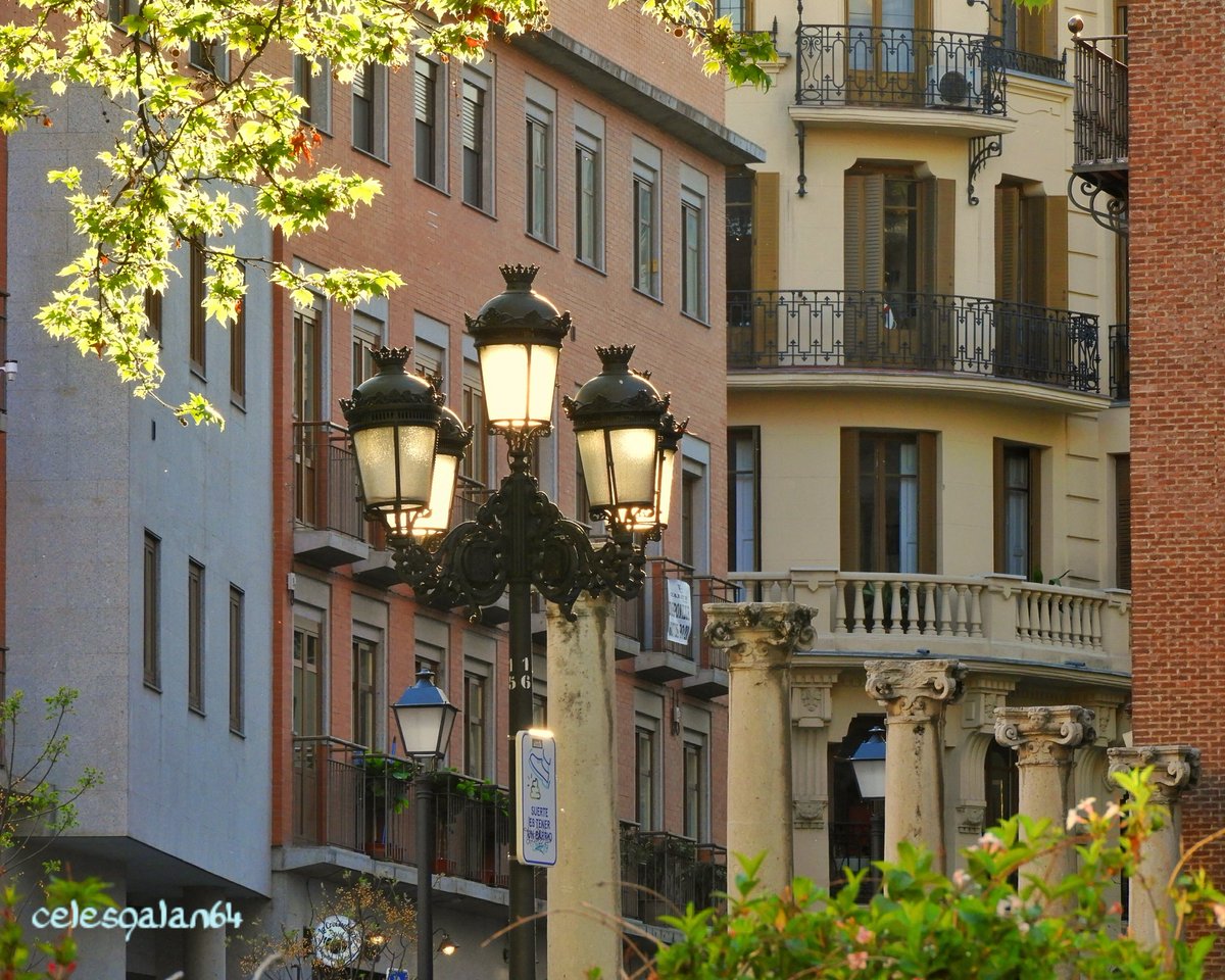 celesgalan64's tweet photo. #ComparteTuFotoDelDia 
Ayer a estas horas en la #PlazaDelRey , con la #CasaDeLasSieteChimeneas , los #árboles en #flor y el #teniente #JacintoRuiz , #héroe del #Levantamiento del #2deMayo 
#Madrid https://t.co/amCANlb5BV