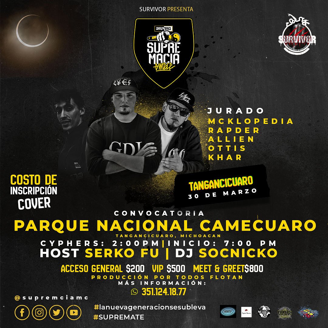 supremacia_mc's tweet photo. #noticiamc clasificatorias #mexico #supremaciamc 🇲🇽 #tangancicuaro #rapder #mcklopedia #serkofu #djsonico #supremate 🗣️🎤🏆 #lanuevageneracionsesubleva https://t.co/KA4tLq6cE0