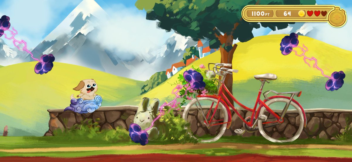 Pegi's ready for some sun-filled spring adventures in @donayapp's Dreamworld ☀️

Play #DonAy on the <a href="/AppStore/">App Store</a> and <a href="/GooglePlay/">Google Play</a>:
urlgeni.us/don-ay

#screenshotsaturday #indiegame #dogs #dogsoftwitter