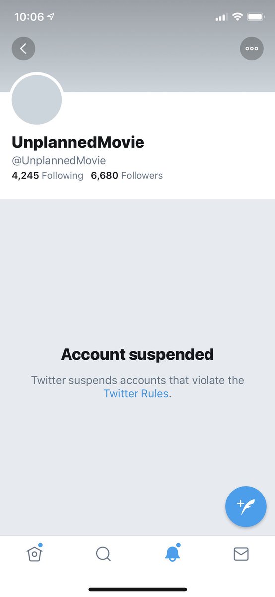 LilaGraceRose's tweet image. Twitter just suspended @UnplannedMovie during the weekend of its theatrical release.

@jack why are they suspended? You’ve banned both my &amp;amp; @LiveAction account from all promotions simply bc we’re pro-life. Have you banned this account because it challenges your pro-abortion bias?