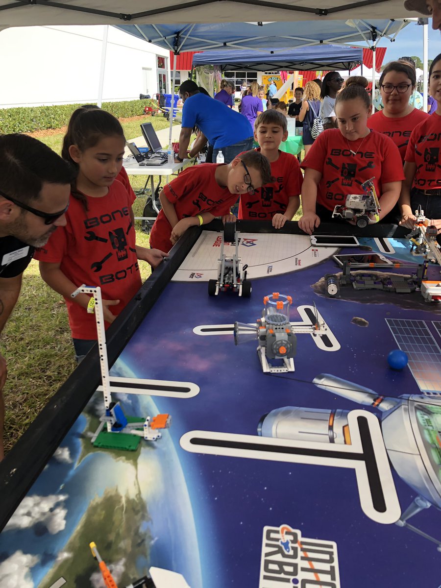 STEAM Fest was a huge success for Team Bone Bots today! The Ss were excited to show off all their hard work. I am so PROUD of our 4th and 5th graders! #BoneBots #TCEisThePlaceToBe #STEAM @IRCSchools @TCEpirates @Disfordemocracy @IRSuper1 @JeramyKeen @firstlegoleague