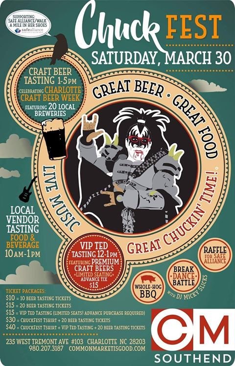 So excited to be playing at The Common Market Today. See you at 3pm, Charlotte ✌️🎸