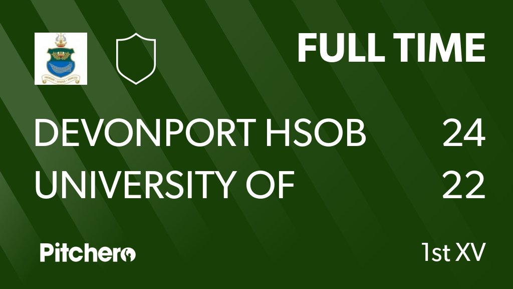 FULL TIME: Devonport HSOB 24 - 22 University of Plymouth 3rd VX
#DEVUNI #Pitchero
dhsobrfc.co.uk/teams/12271/ma…