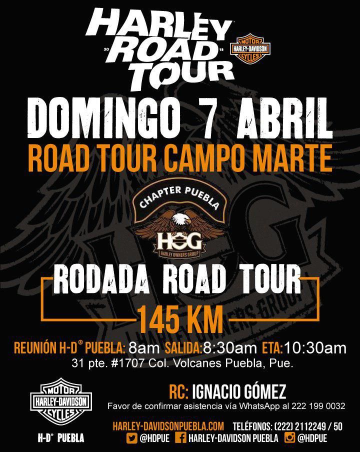 HDPUE's tweet photo. RODADA ESPECIAL ROAD TOUR CAMPO MARTE
Domingo 7 de Abril #HOGChapterPuebla Confirma tu Asistencia enviando tu nombre completo, teléfono y mail al 2221990032 https://t.co/OR2aFsNHTU
