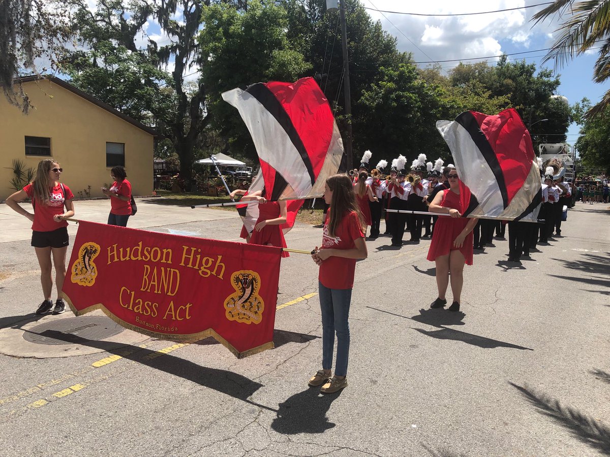The “Class Act” Band at the Chasco Fiesta Parade