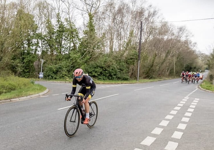 Killinchy GP sponsored by @balloo_house - <a href="/laurawylie2/">Laura Wylie</a> stretches her lead in the women’s race and goes on to take 1st. @killinchy_cycling_club <a href="/kcc/">kcc</a> 
(Photo courtesy of Derek Clegg)