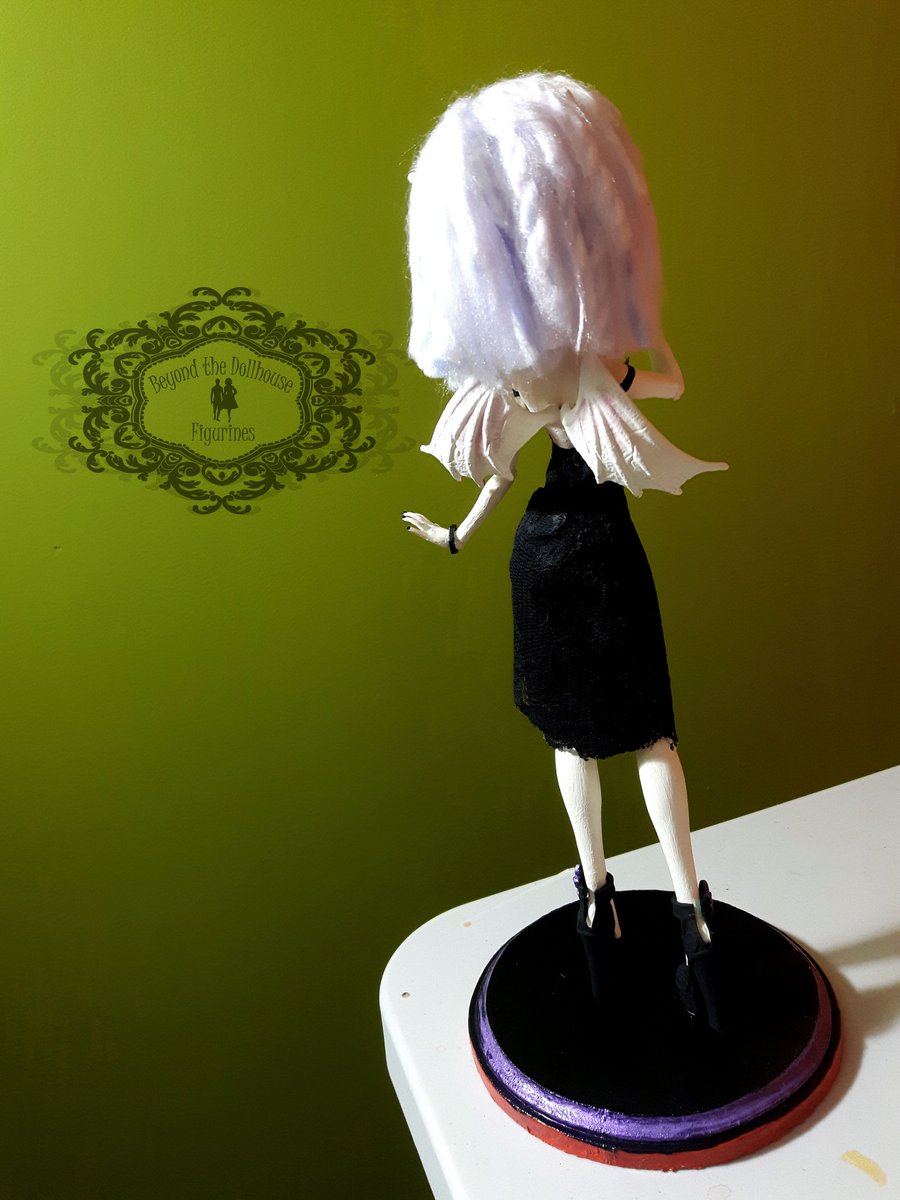 beyonddollhouse's tweet photo. Meet Draculina! 

#vampire #ooak #vampiredoll #Vamps https://t.co/1QN4BkEQAF