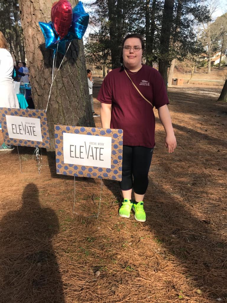 incomenot1's tweet photo. Went to the social work walk today at Salisbury park #elevateSUsocialwork #SUsocialwork https://t.co/tsnlCiiWxA