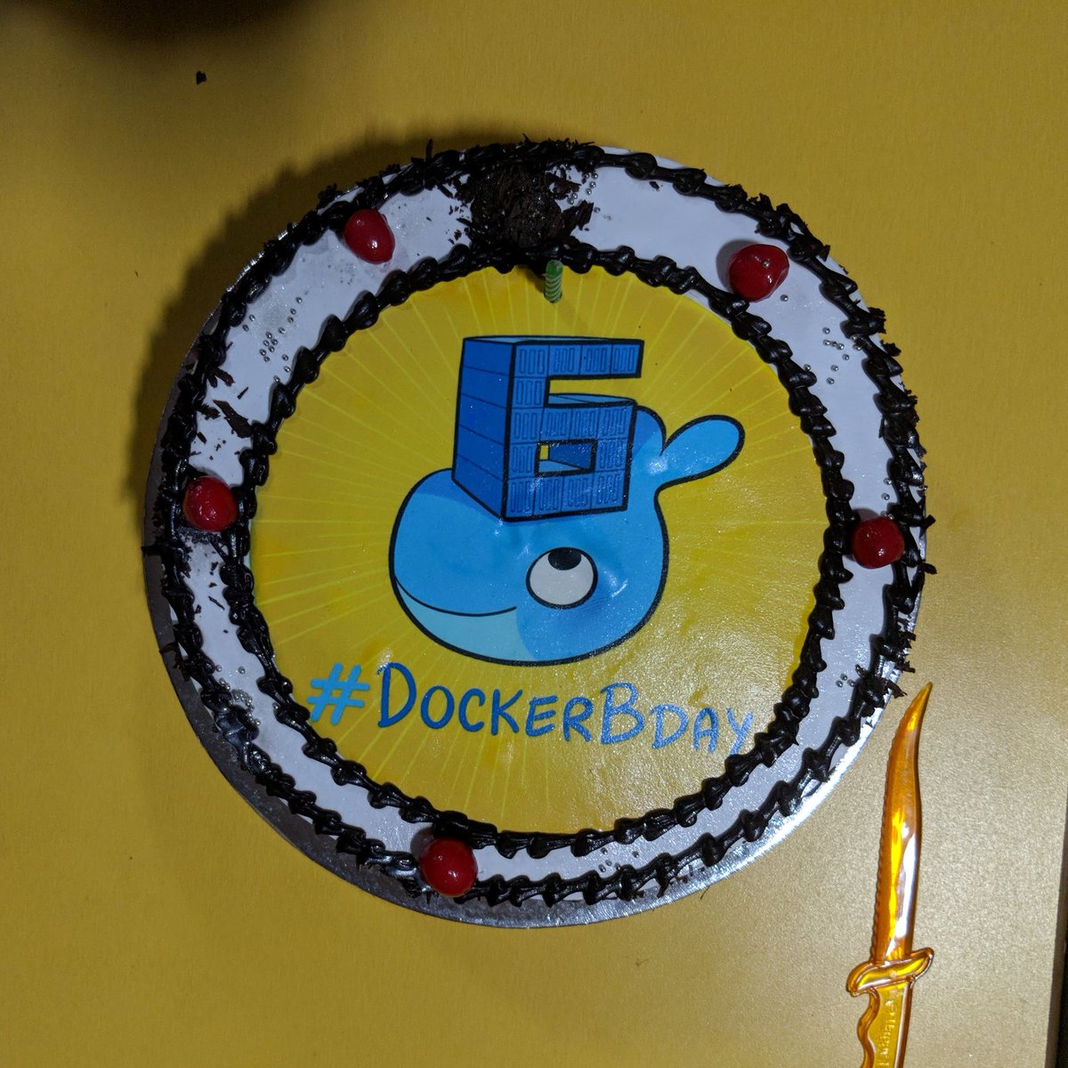 hitanshuiux's tweet photo. Docker 6th Bday Celebration with @HardeepAsrani @abdulqabiz @rohittm @trapta_singh @vivdroid @keypuncher91 @Mohdquadir along with many others Meetup Attendees in @alliestweet
#DockerBday #dockerbday6 #Docker #kanpurFoss https://t.co/ajggIYfNGZ