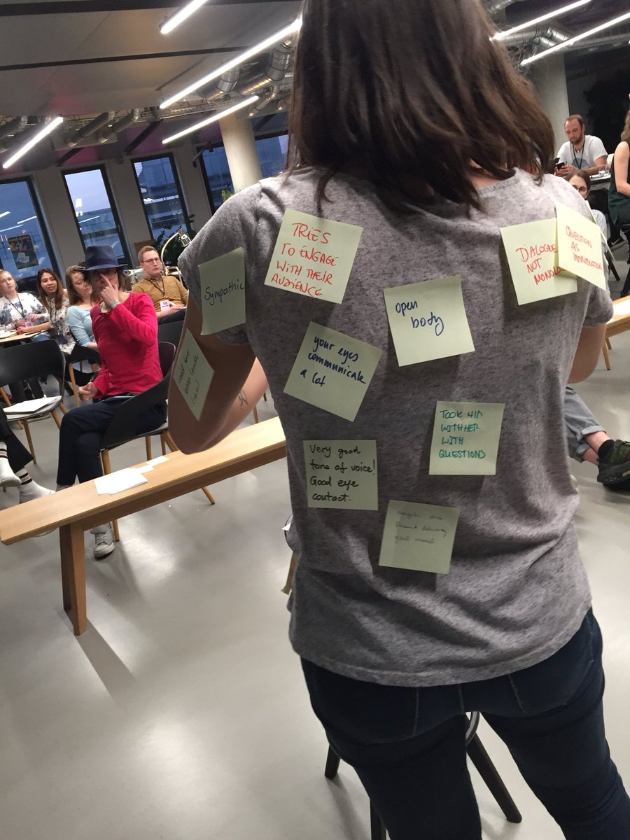 How to get feedback to improve your presentation skills. #GSJam  Munich