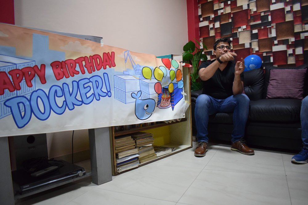 hitanshuiux's tweet photo. Docker 6th Bday Celebration with @HardeepAsrani @abdulqabiz @rohittm @trapta_singh @vivdroid @keypuncher91 @Mohdquadir along with many others Meetup Attendees in @alliestweet
#DockerBday #dockerbday6 #Docker #kanpurFoss https://t.co/ajggIYfNGZ