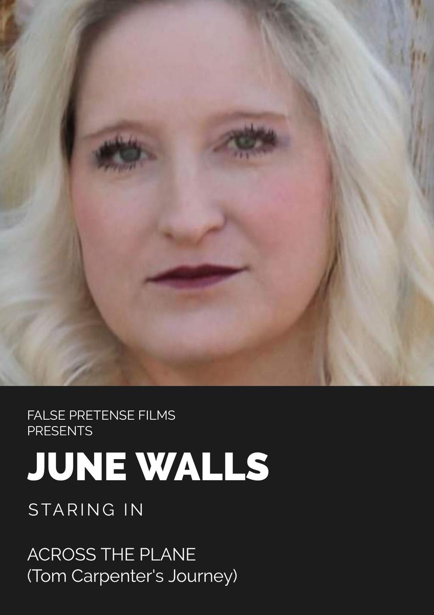 June Walls playing Evelyn Murray in Across the Plane (Tom Carpenter's Journey)