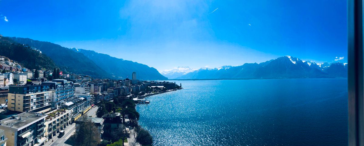 Did you say room with a view ? #eurotelmontreuxtakesyouhigher #inlovewithswitzerland 🇨🇭#montreuxRiviera #Switzerland <a href="/NatGeoTravel/">Nat Geo Travel</a> <a href="/lonelyplanet/">Lonely Planet</a>