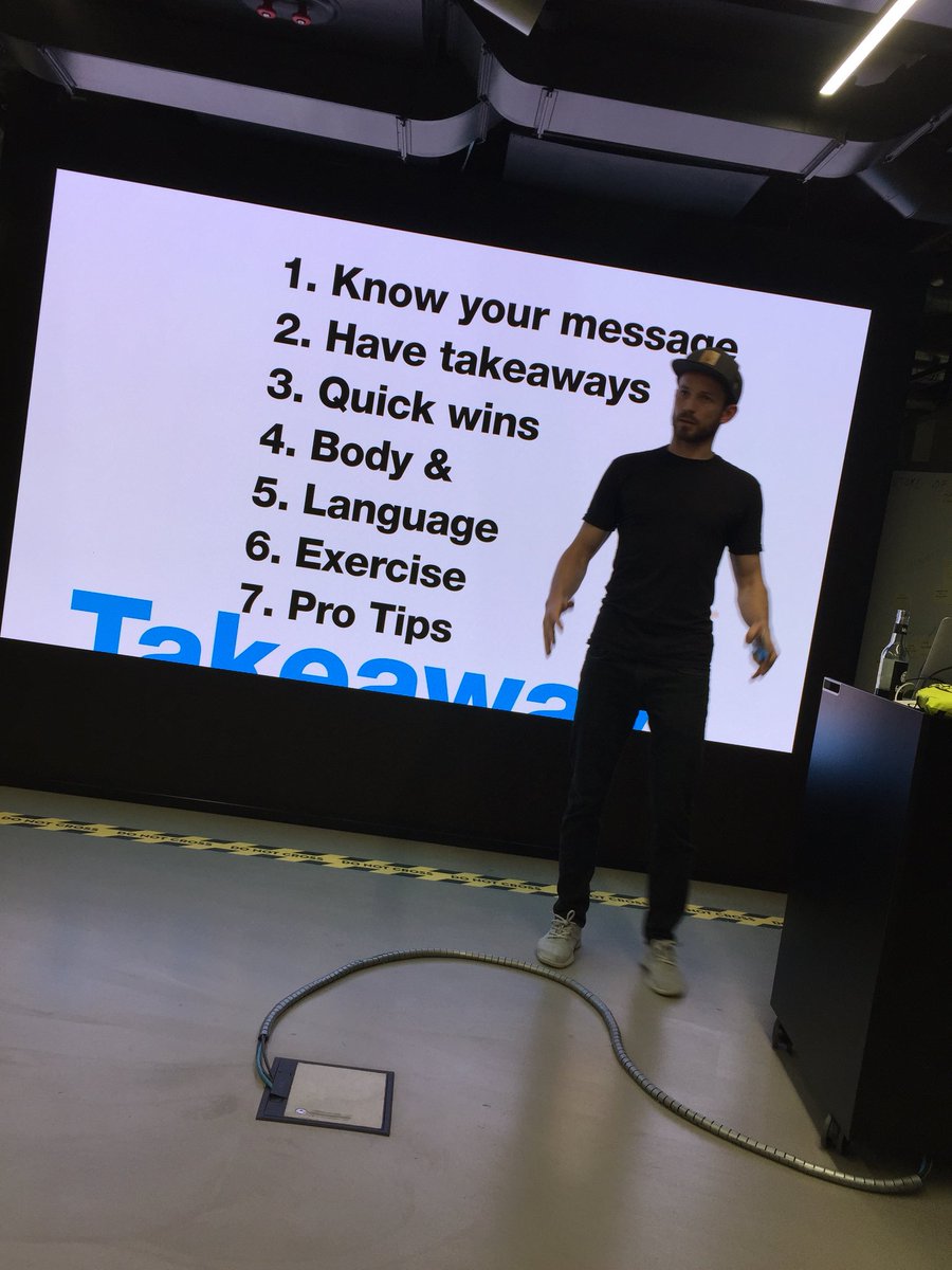 7 tips to present like a pro with Felix Schmidt #GSJam Munich