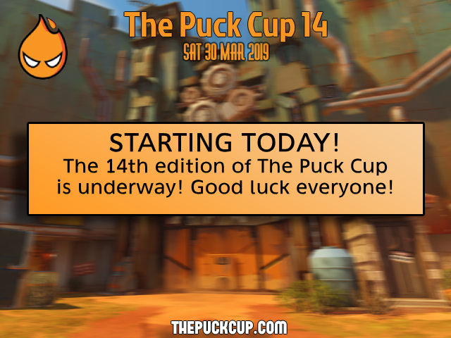 #ThePuckCup 14 is underway! Come follow the coverage on our Twitch and Twitter!

Due to the lack of teams, we will be playing in a double elimination bracket, where a team will be eliminated if they lose 2 games.

📺 twitch.tv/thepuckcup
🌍 thepuckcup.com