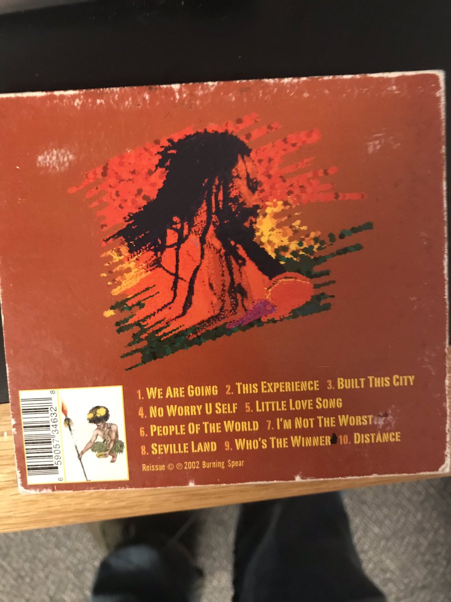 One of those albums that the tracklist on the jacket is no where near how the cd runs #PeopleoftheWorld