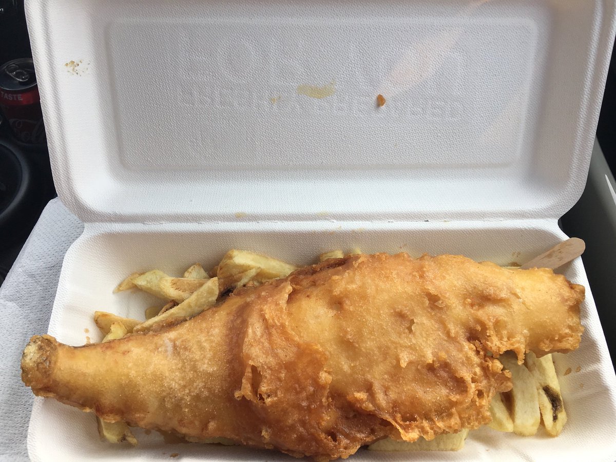 seniorming1969's tweet photo. First of the year and good as ever #Southwold #MrsTs #fishandchips https://t.co/QNnuIX8nyI
