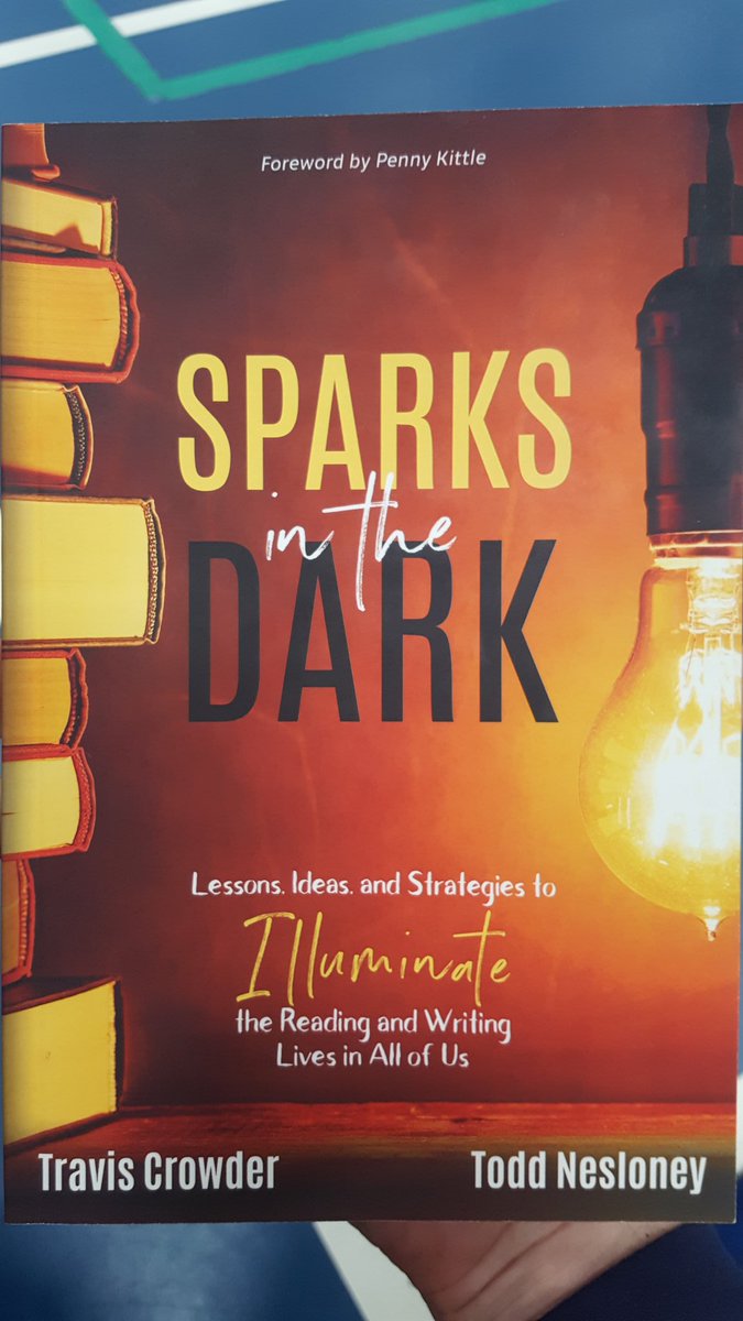 Be that spark for a student, colleague, family member or friend. I can't wait to use this to spark our staff at #wilsonanoka #AHSchools. We will continue to change lives one book at a time. #MakeItHappen #LeadLAP #tlap #SparksintheDark #lifelonglearning #reading #writing