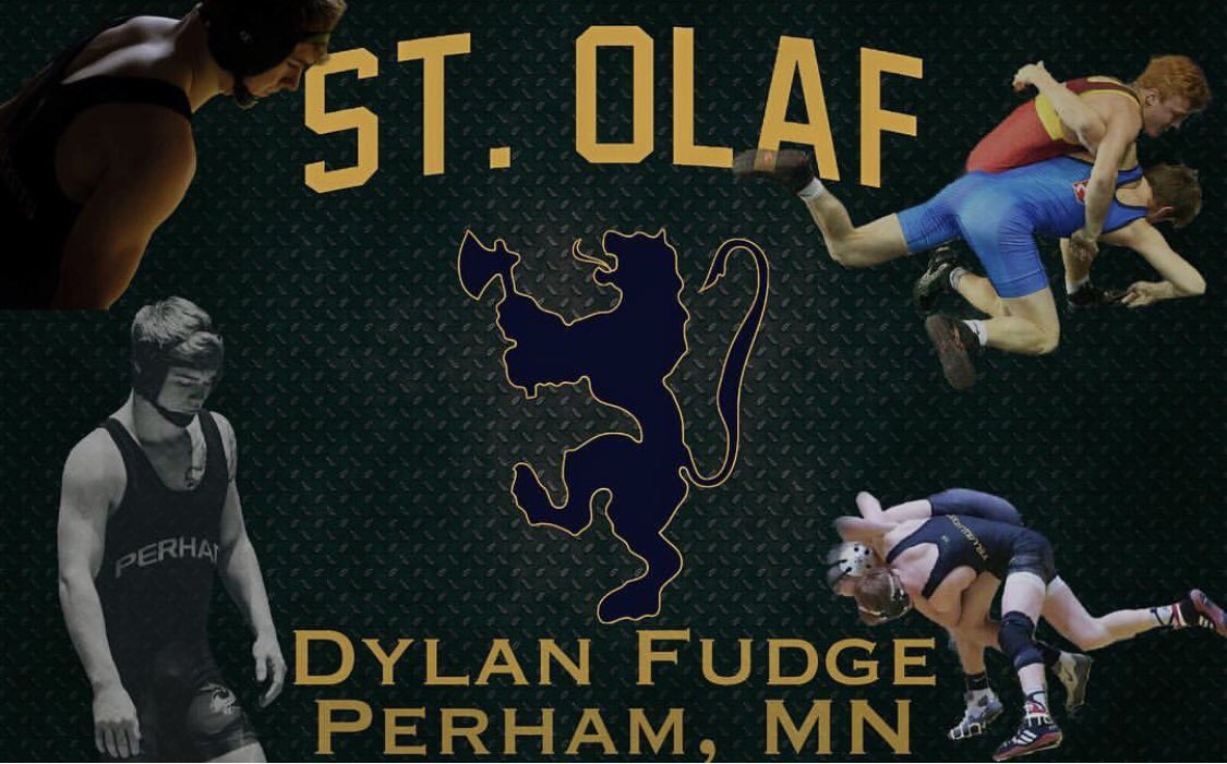 PerhamWR's tweet photo. We couldn’t be more proud to announce that......ANOTHER Yellowjacket wrestler has committed to further his wrestling career with the ST. OLAF LIONS!!! We are very proud and excited for you! 💛🖤💛 
‼️CONGRATULATIONS DYLAN‼️ 
#lionwrestling #yellowjackets https://t.co/Y6MhbXhcwq