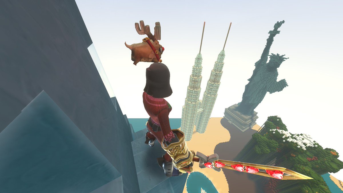 Остров выдающихся вверх построек. <a href="/creativersegame/">Creativerse</a>