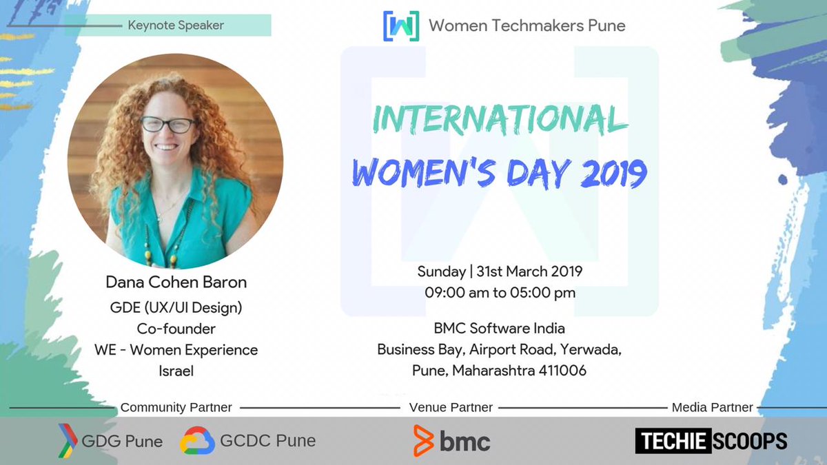 JeremyFinance88's tweet photo. We are excited to have @DanaCoBar as our keynote speaker at IWD pune. Its almost time
Whose excited? #IWD19 #IwdPune #womenintech https://t.co/iyQMChkys0