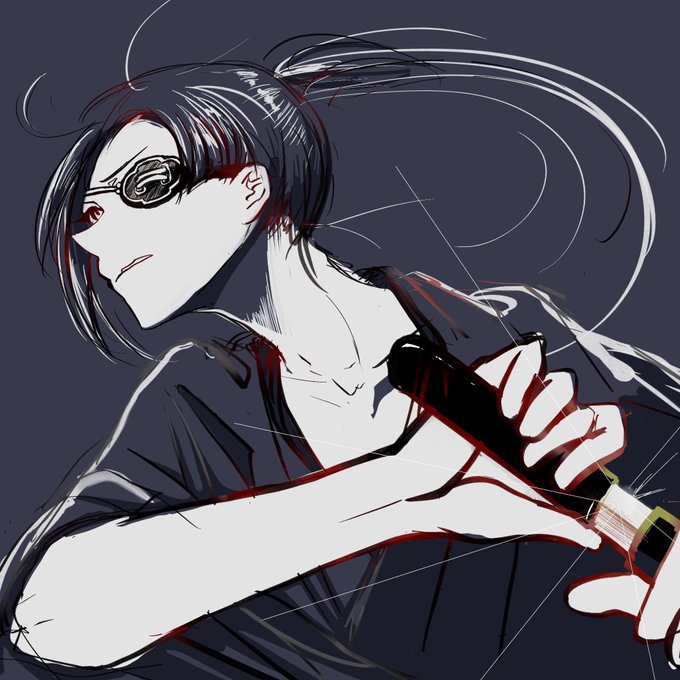 眼帯 高画質 のtwitterイラスト検索結果