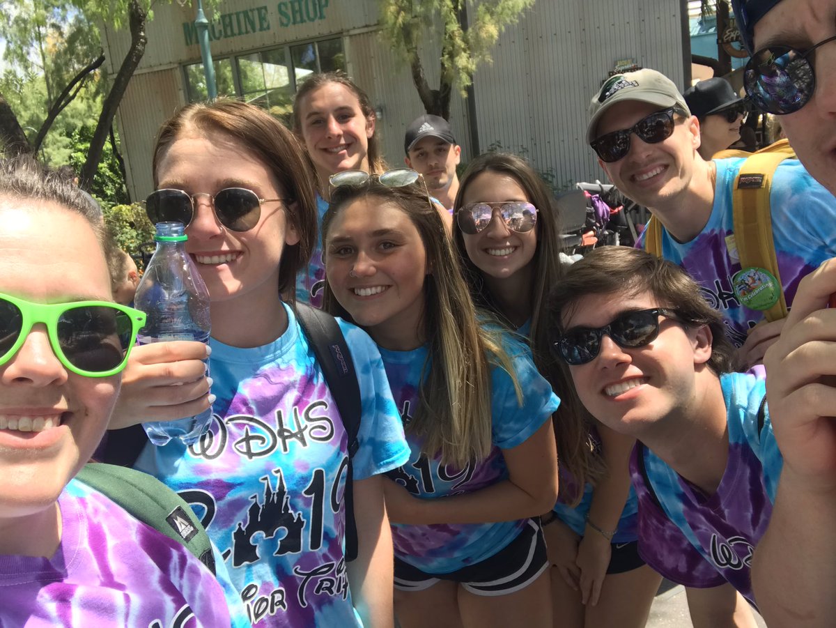Halfway through our first day in Hollywood studios #fromthecastletothetassel <a href="/WDHigh/">West Deptford HS</a>