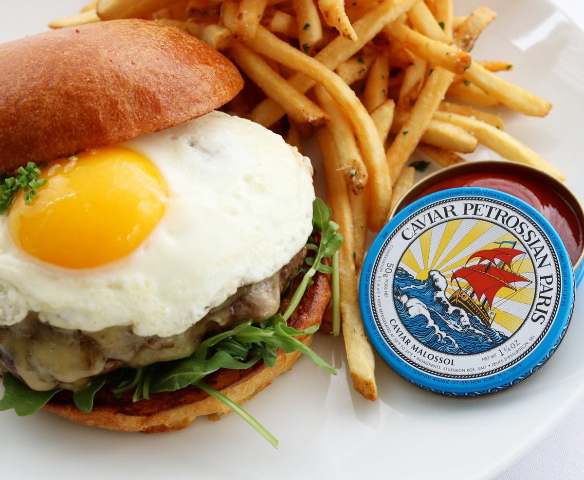 Our burger is good, but even better with that egg added for brunch.