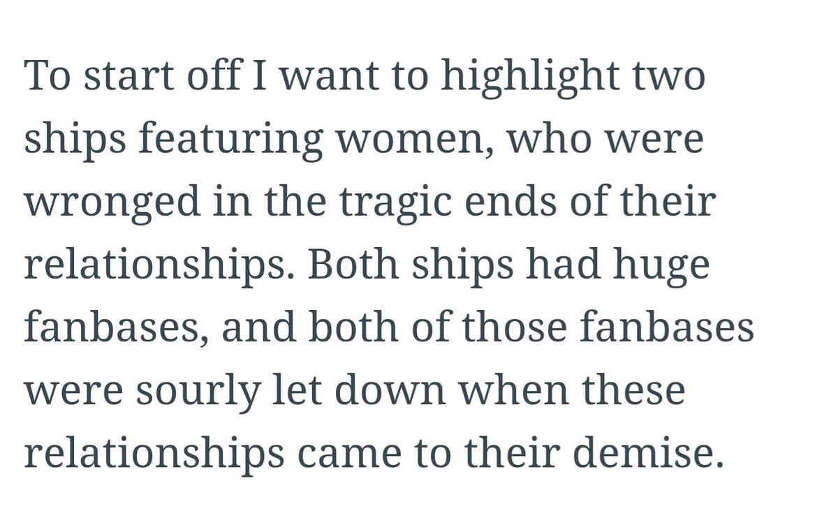 Clexasfandom's tweet image. Article | Clexa and Sanvers are #1 on "9 Beloved TV Ships That Failed Their Fandoms" 💔

Via Hypable
#Clexa #LexaMatters