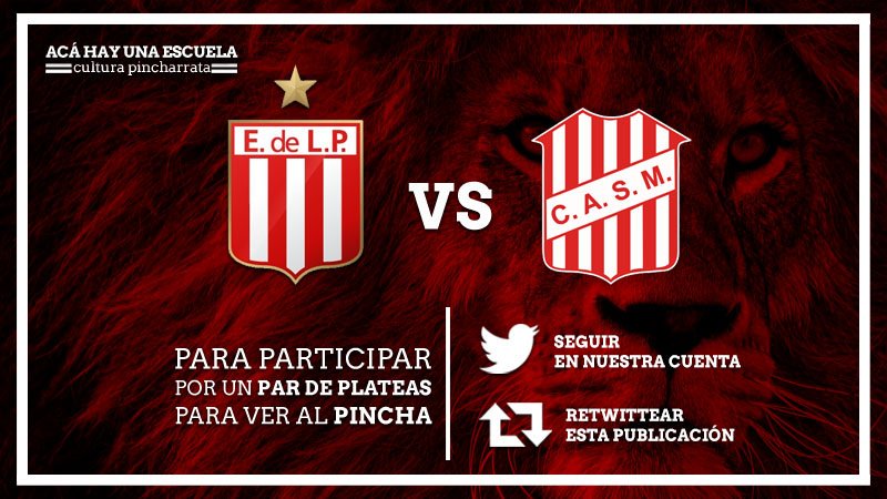 ⚽🇦🇹 ¡Este lunes juega #EDLP y hay que reventar la cancha para despedir al Payaso! ¿Querés ganarte un par de plateas?

✅ Seguinos
🔁 RT este tweet

#AcáHayUnaEscuela 🦁