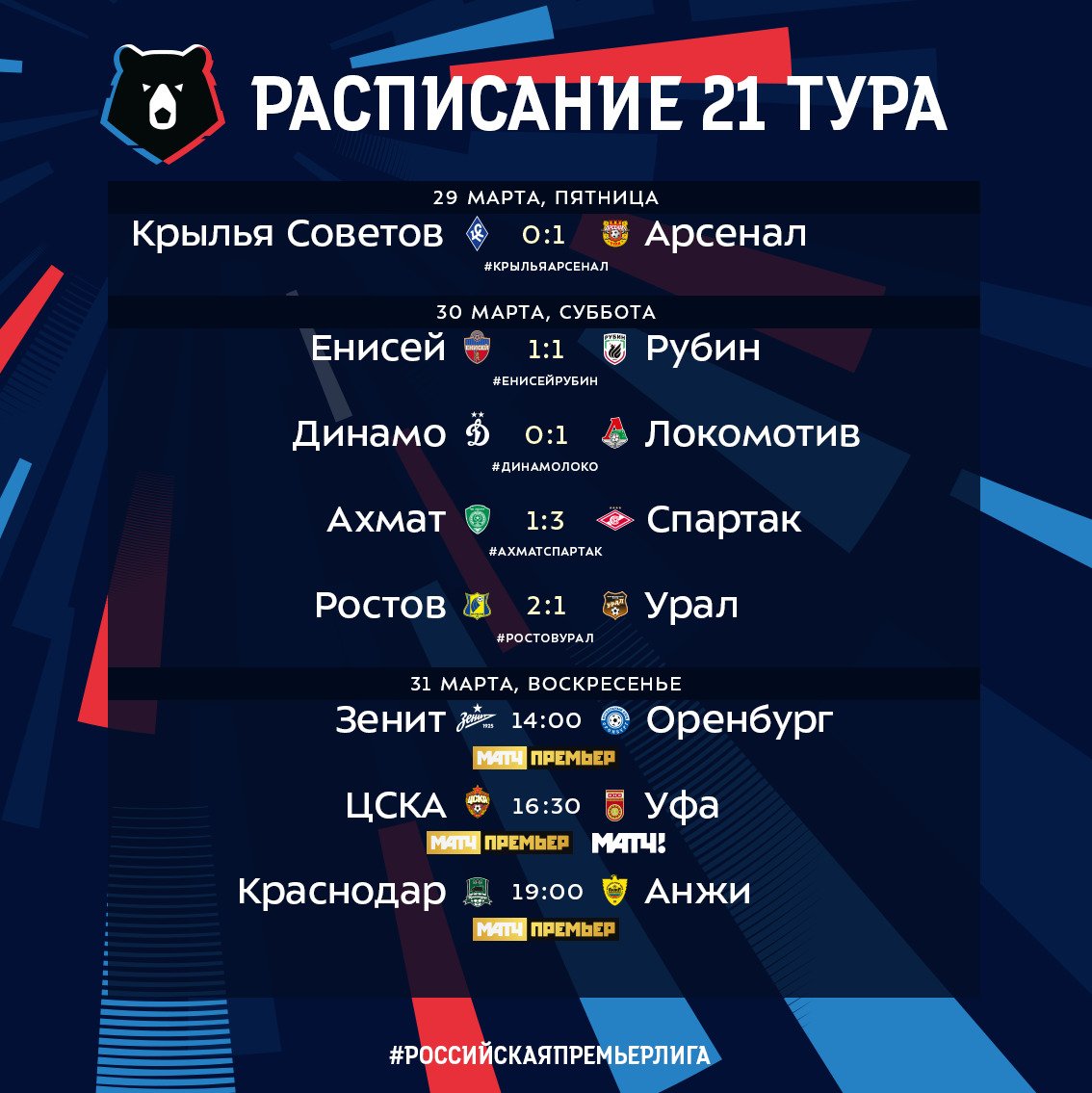 афиша футбольного матча. расписание матчей. расписание 19 тура рфпл. расписание 20 тура рфпл. расписание игр чемпионата россии по футболу.
