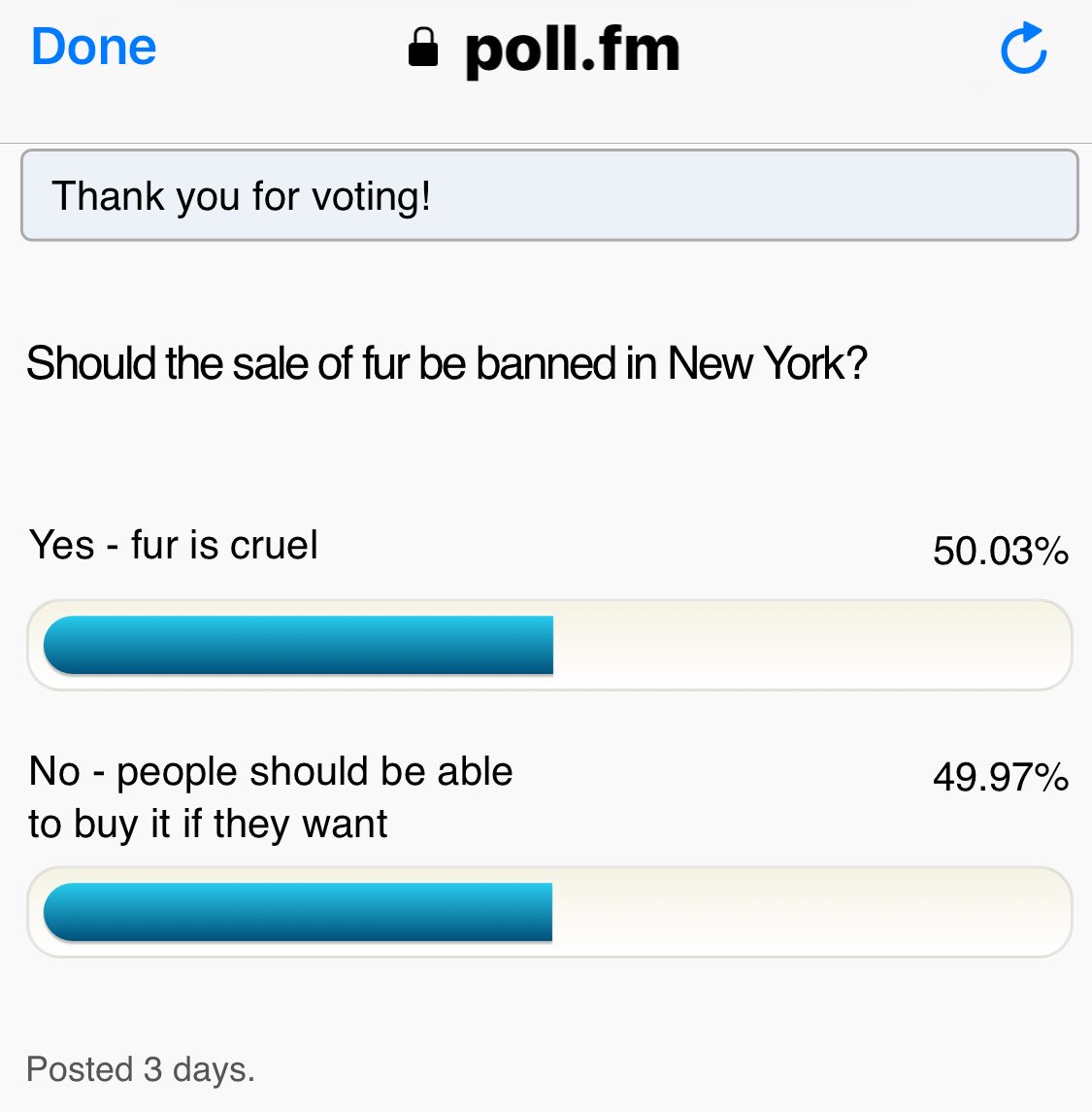 Furriers protest against the proposed ban on Fur sales in NYC  

Should the sale of Fur be banned in NewYork? 

Please Vote!!  ✍️ newyork.cbslocal.com/2019/03/28/fur… 

#BanFur
#FurIsCruel