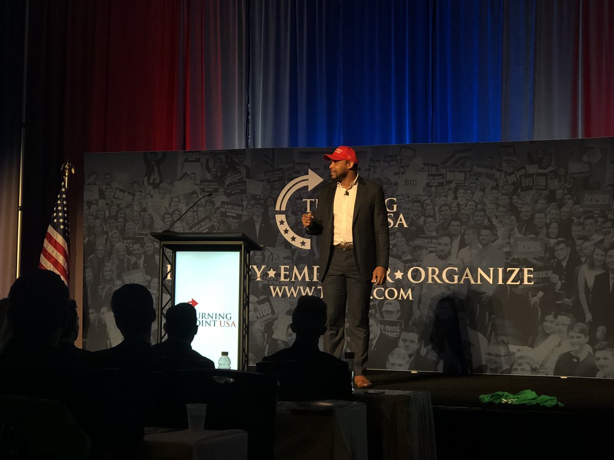 TiffanyACoutris's tweet image. Always LOVE hearing @TheOfficerTatum speak.

I’m so excited to host Brandon at Cleveland State University NEXT WEEK! 🇺🇸🇺🇸🇺🇸

@TPUSA #MWRC2019 #BigGovSucks Get your tickets here &amp;gt;&amp;gt; bit.ly/2FaQ6X8