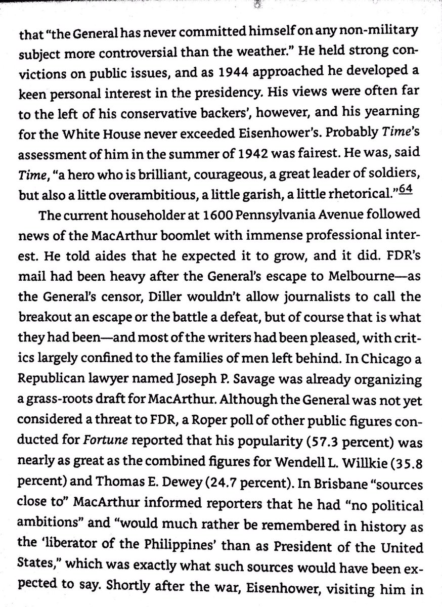 The high hopes the American nationalists held for the General, and his public popularity