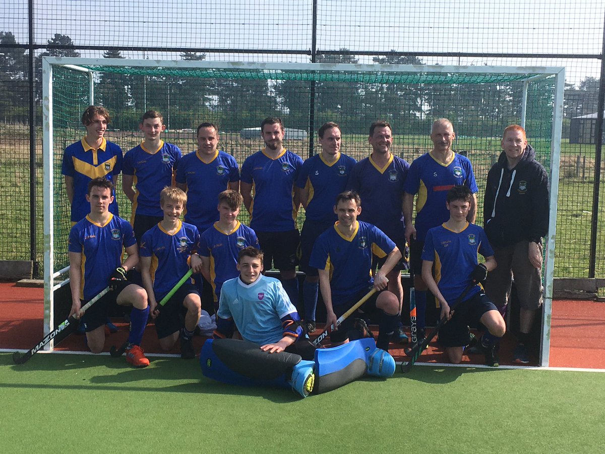Phil_Lash11's tweet photo. @StourportHC Men’s 2s do the business on the last day of the season to secure promotion. Well done to these guys and others not in the photo that have made this a great season. #bluengold https://t.co/qpuDrTm5n2