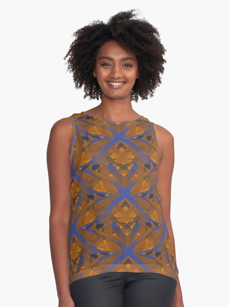 CSteenArt's tweet image. Contrast Tank by CSteenArt  buff.ly/2YDZIma #contrasttank #tanktop #abstractapparel #csteenart #apparel #sleevelesstop
