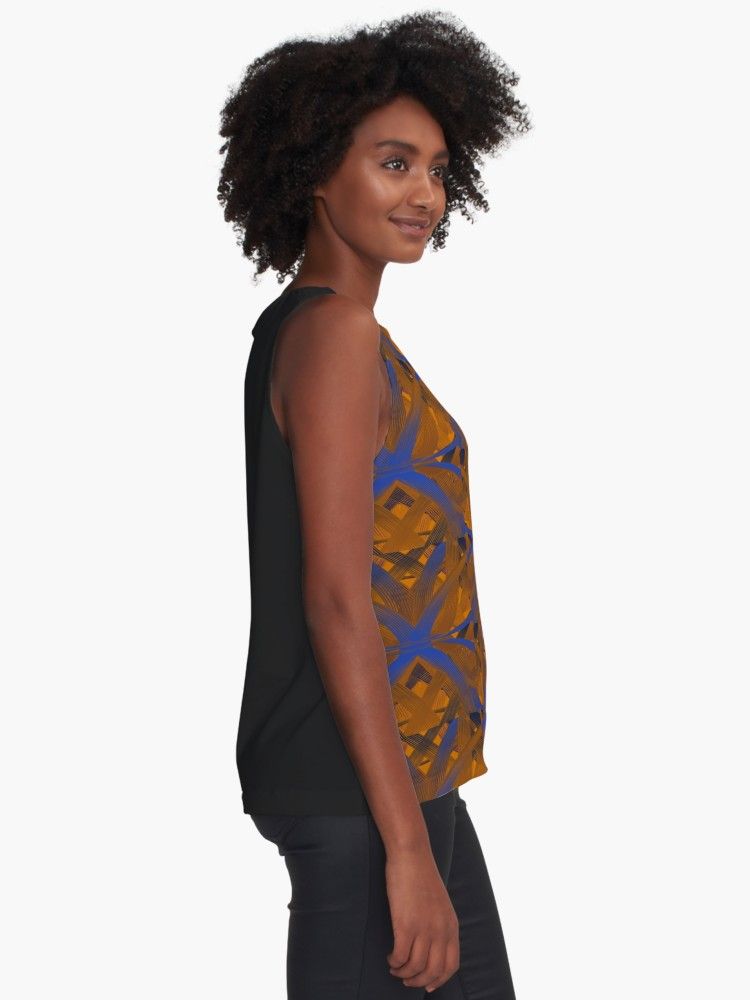 CSteenArt's tweet image. Contrast Tank by CSteenArt  buff.ly/2YDZIma #contrasttank #tanktop #abstractapparel #csteenart #apparel #sleevelesstop