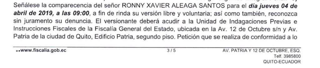 ¡Atentos, ecuatorianos! La <a href="/FiscaliaEcuador/">Fiscalía Ecuador</a> abrió la indagación fiscal de mi denuncia contra Moreno, su círculo familiar y económico más cercano por el caso #INAPapers. Al fin demostraremos quiénes siempre  fueron los corruptos. ¡Este es el principio del fin!