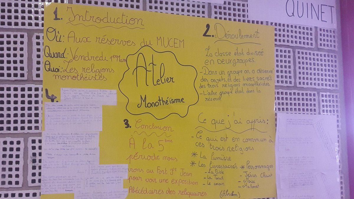 CAPPEIdusud's tweet photo. Un beau projet du réseau à Marseille sur le respect du cycle 1 au cycle4 avec ouverture culturelle +++
#JAP2019 https://t.co/LzlaeaBBsj