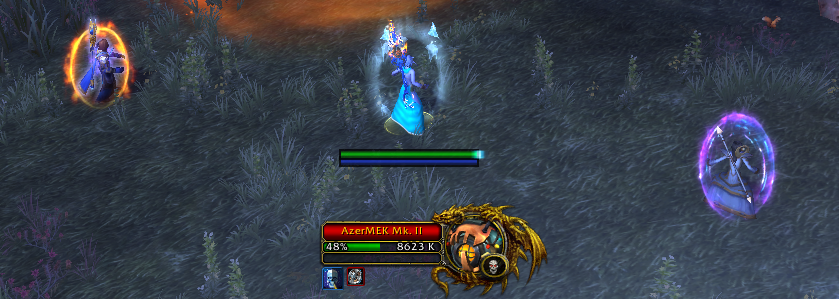 ErJeeWe's tweet photo. Arcane, Fire and Frost blowing up an AzerMEK Mk. II together, fun times! 😎 @Warcraft https://t.co/nQ6VxTEAtW