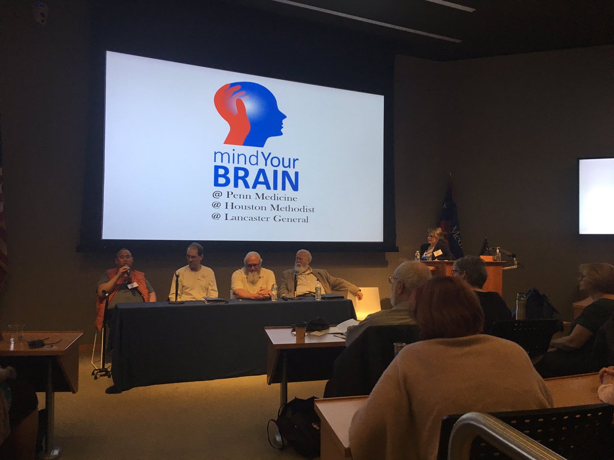 PennMedNews's tweet image. Brain injury survivors and caregivers share their recovery journeys w/ @PennMedicine's Dr. Kelli Williams #MindYourBrain