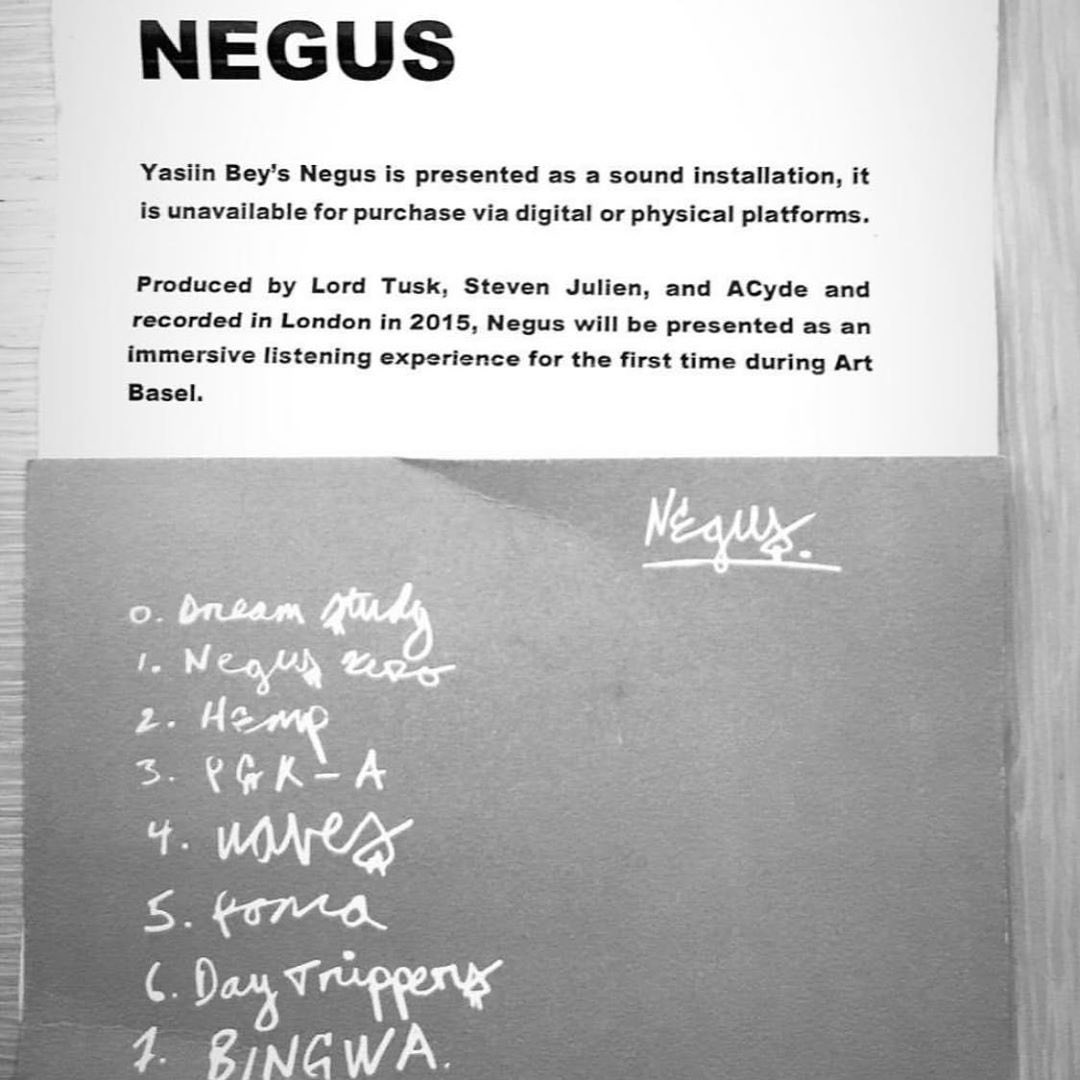 Steven Julien on X: yasiin bey / mos def NEGUS produced by myself, lord  tusk and acyde.  / X