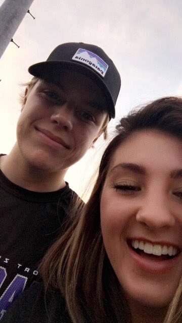 gracenwescott's tweet photo. tb to a long time ago🤓 happy 18th brat!! @IsaacLarson3 https://t.co/BcSTJFrH51