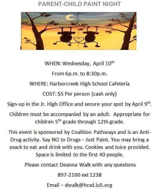 hcea_community's tweet photo. Check out this family fun event coordinated by Mrs. Deanna Walk, Phys. Ed. teacher at the Junior High.  Reserve your spot soon, and just say NO to drugs!  #HCEAproud https://t.co/RmDYLNPsAe