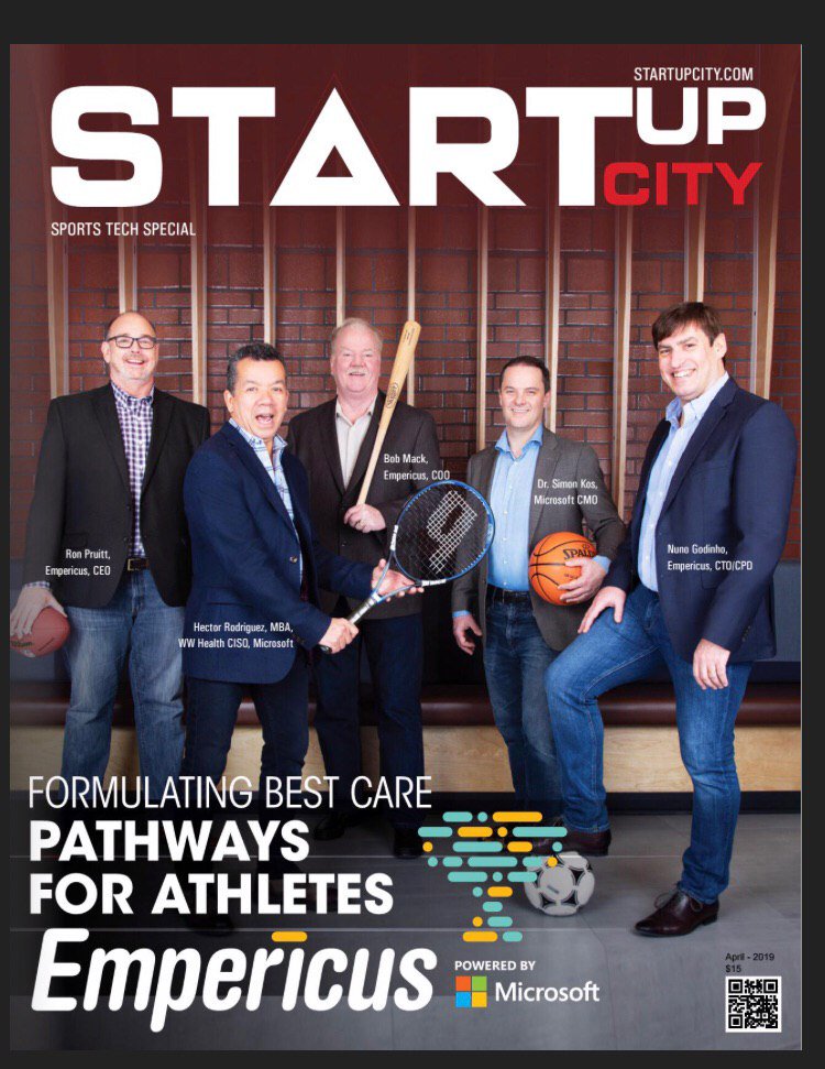 SportVESTVC's tweet photo. ⚽SportVEST🏀 featured in Startup magazine Sporttech edition.
 💲How Venture Capital meets Sports in the intersection of Blockchain! https://t.co/Ruj67xnPJ8