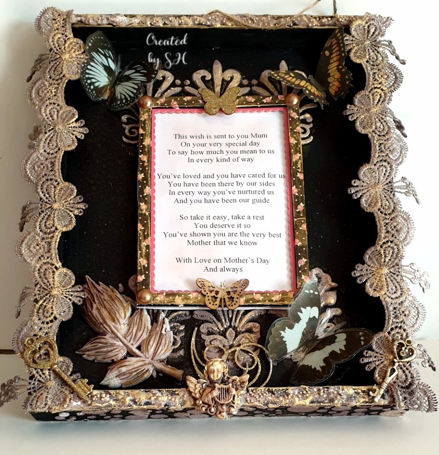 Craftyshaz1's tweet photo. Upcycling projects made for mom for mothers day
#mixedmedia #imaginationcrafts #upcycling #pearlywinks #inksprays
#vintage #mindfulness #shadowbox
#box #crafts #handmade #mothersday #mothersdaygifts #mom #waxmedium #decoupage
https://t.co/LwTd8IQzLb https://t.co/5ybj2oVvCs